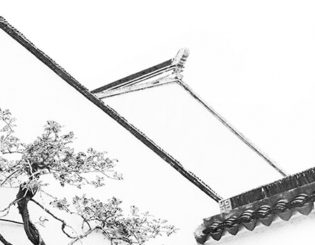 中式仿古断桥铝门窗